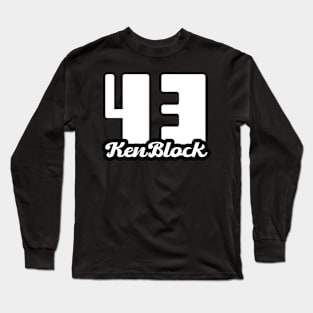 ken block 43 Long Sleeve T-Shirt